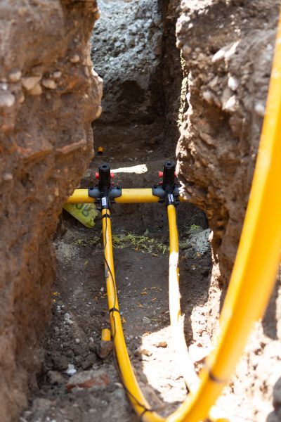 Propane Piping in Vienna